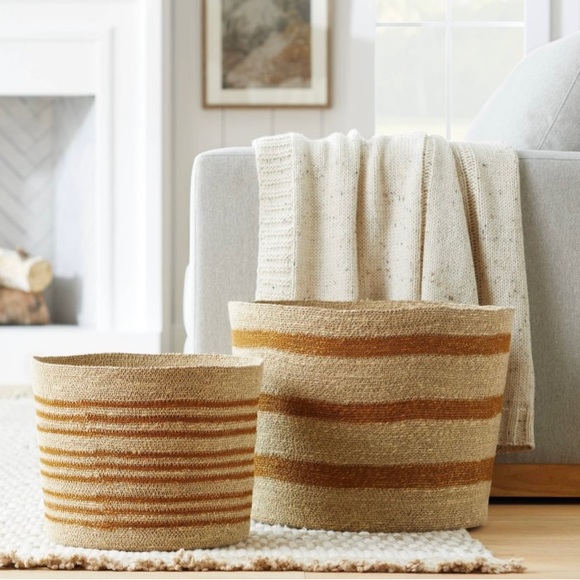 Small Soft Striped Basket - Threshold™ designed with Studio McGee NWT - Picture 3 of 3
